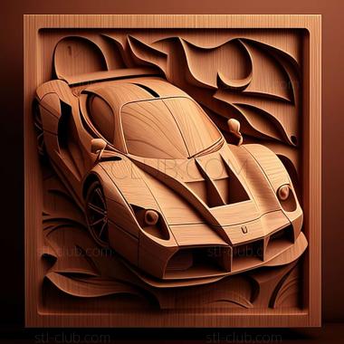 3D модель Ferrari Enzo (STL)